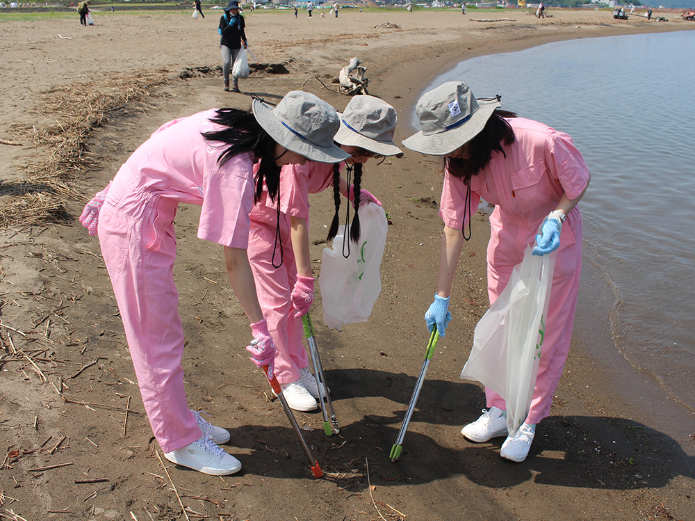Team ECO Work！海岸掃除